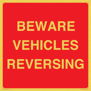 PR12797: BEWARE VEHICLES REVERSING