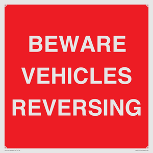 PR12797: BEWARE VEHICLES REVERSING