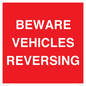 PR12797: BEWARE VEHICLES REVERSING