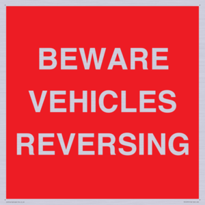 PR12797: BEWARE VEHICLES REVERSING
