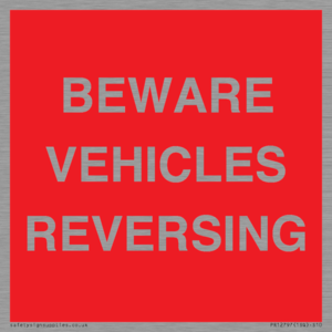PR12797: BEWARE VEHICLES REVERSING