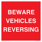 PR12797: BEWARE VEHICLES REVERSING