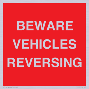PR12797: BEWARE VEHICLES REVERSING