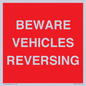 PR12797: BEWARE VEHICLES REVERSING