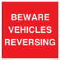 PR12797: BEWARE VEHICLES REVERSING