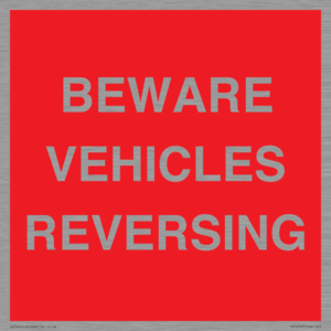 PR12797: BEWARE VEHICLES REVERSING
