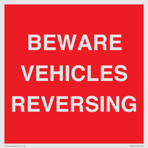 PR12797: BEWARE VEHICLES REVERSING