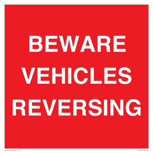 PR12797: BEWARE VEHICLES REVERSING
