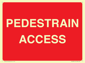 PR12831: PEDESTRAIN ACCESS
