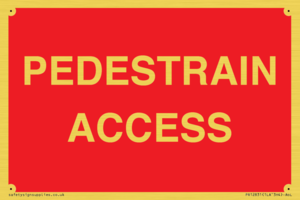 PR12831: PEDESTRAIN ACCESS