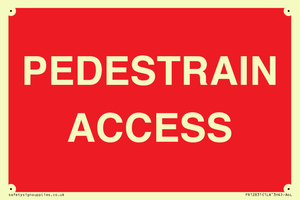 PR12831: PEDESTRAIN ACCESS