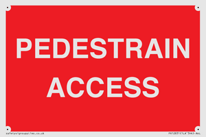 PR12831: PEDESTRAIN ACCESS