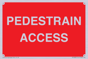 PR12831: PEDESTRAIN ACCESS