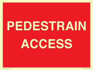 PR12831: PEDESTRAIN ACCESS