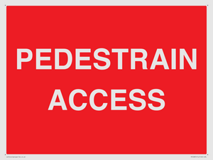 PR12831: PEDESTRAIN ACCESS