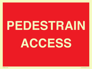 PR12831: PEDESTRAIN ACCESS