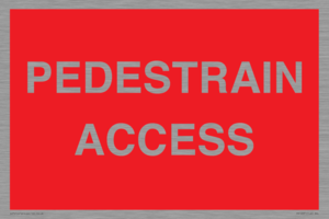 PR12831: PEDESTRAIN ACCESS