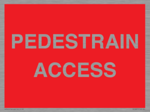 PR12831: PEDESTRAIN ACCESS