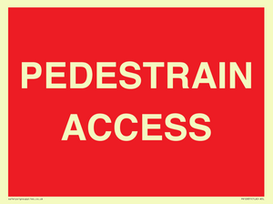 PR12831: PEDESTRAIN ACCESS