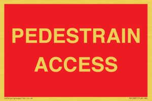 PR12831: PEDESTRAIN ACCESS