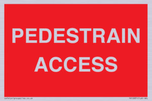 PR12831: PEDESTRAIN ACCESS