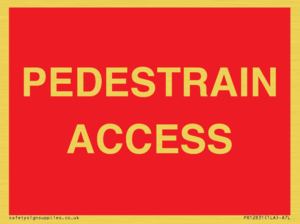 PR12831: PEDESTRAIN ACCESS