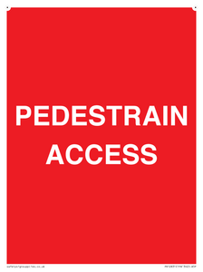 PR12831: PEDESTRAIN ACCESS