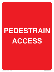 PR12831: PEDESTRAIN ACCESS