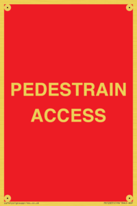 PR12831: PEDESTRAIN ACCESS