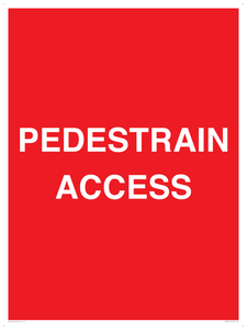 PR12831: PEDESTRAIN ACCESS