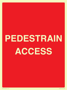 PR12831: PEDESTRAIN ACCESS