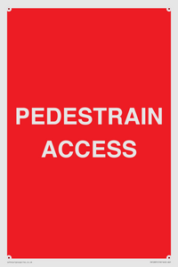 PR12831: PEDESTRAIN ACCESS