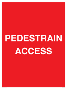 PR12831: PEDESTRAIN ACCESS