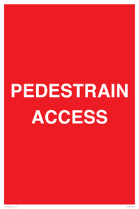 PR12831: PEDESTRAIN ACCESS