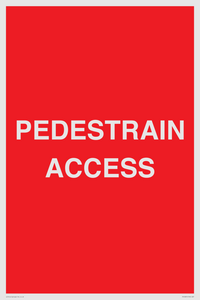 PR12831: PEDESTRAIN ACCESS