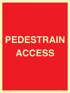 PR12831: PEDESTRAIN ACCESS