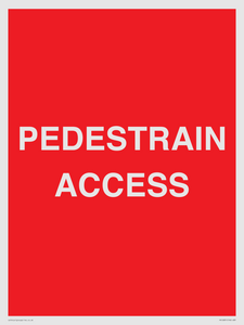 PR12831: PEDESTRAIN ACCESS
