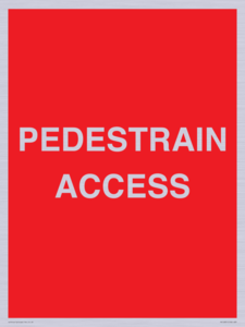 PR12831: PEDESTRAIN ACCESS