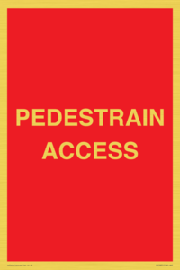PR12831: PEDESTRAIN ACCESS