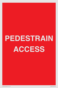 PR12831: PEDESTRAIN ACCESS