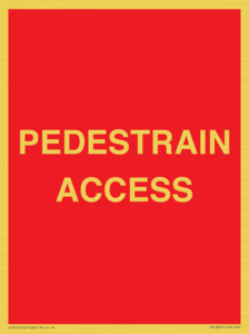 PR12831: PEDESTRAIN ACCESS