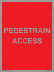 PR12831: PEDESTRAIN ACCESS