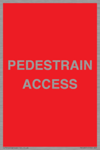 PR12831: PEDESTRAIN ACCESS