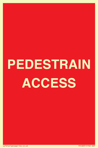 PR12831: PEDESTRAIN ACCESS