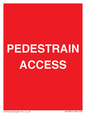 PR12831: PEDESTRAIN ACCESS