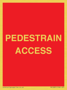 PR12831: PEDESTRAIN ACCESS