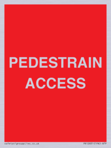 PR12831: PEDESTRAIN ACCESS