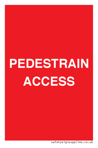 PR12831: PEDESTRAIN ACCESS