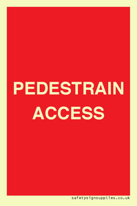 PR12831: PEDESTRAIN ACCESS