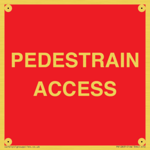 PR12831: PEDESTRAIN ACCESS